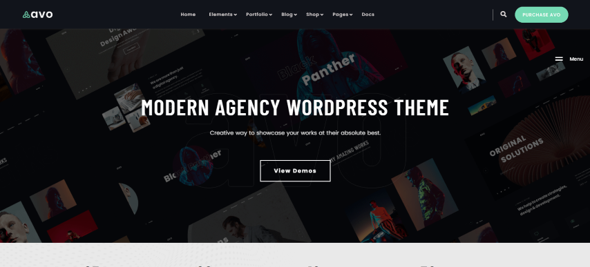 Avo v1.2.3 - Creative Portfolio & Agency WordPress Theme