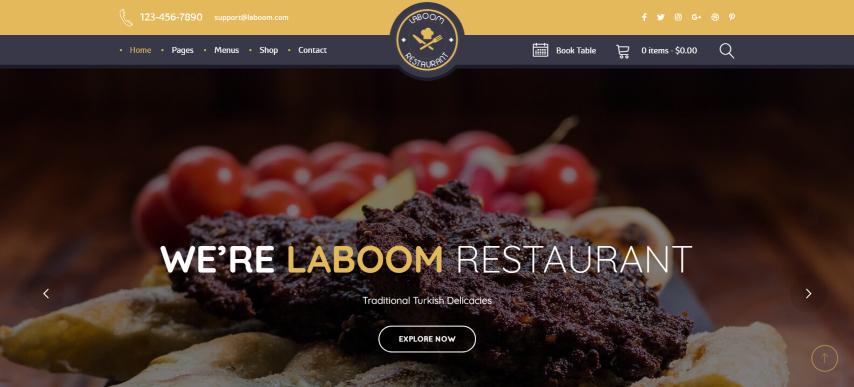 La Boom v2.7 - Food & Restaurant Bistro Theme