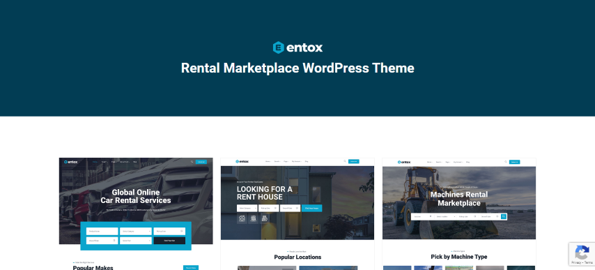 Entox v1.0.6 - Rental Marketplace WordPress Theme