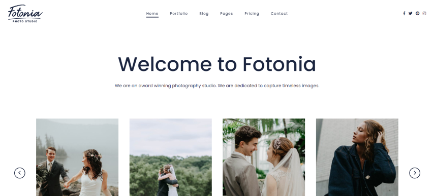 Fotonia v1.0.5 - Photography Portfolio Template