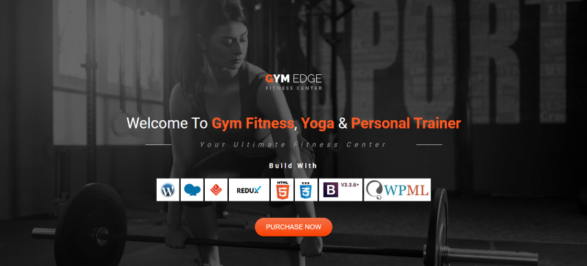 Gym Edge v4.2.9 - Gym Fitness WordPress Theme