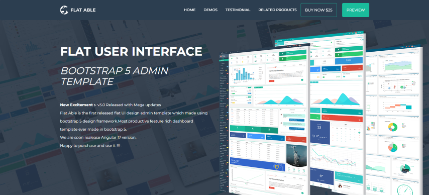 Flat Able v2.2 - Bootstrap 4 Flat UI Admin Template