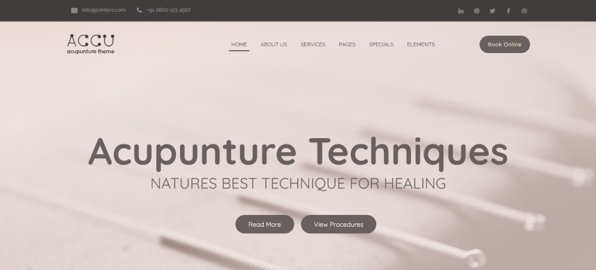 Accu v3.0 - Healthcare, Massage WordPress Theme