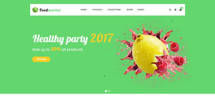 Foodmarket v1.0 - Responsive Shopify Theme