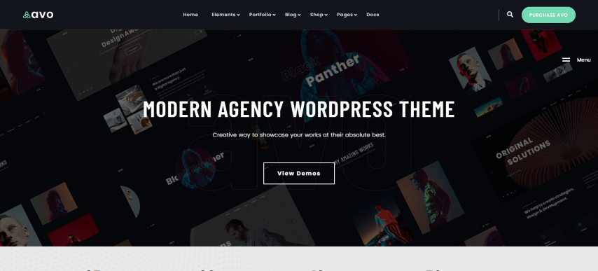 Avo v1.2.0 - Creative Portfolio & Agency WordPress Theme