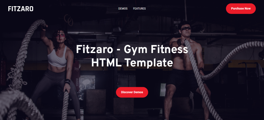 Fitzaro v1.0 - Gym & Fitness HTML Template