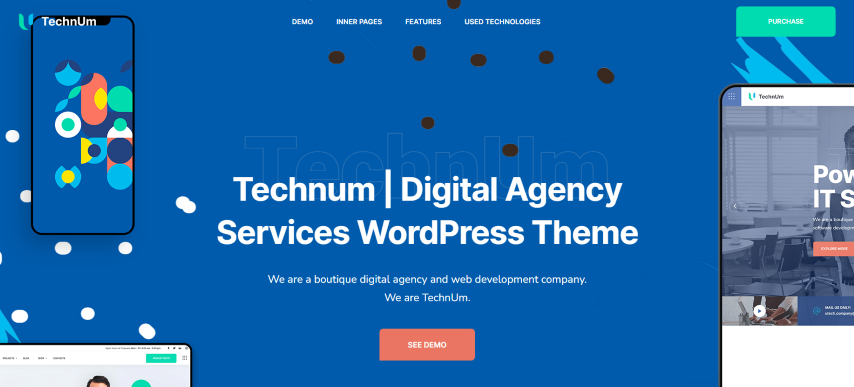 Technum v1.0.3 - IT Solutions & Technology WordPress Theme