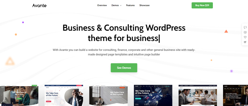 Avante v2.7.4 - Business Consulting WordPress