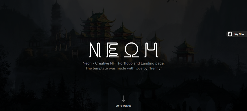 Neoh v1.0 - NFT Portfolio and Landing Page