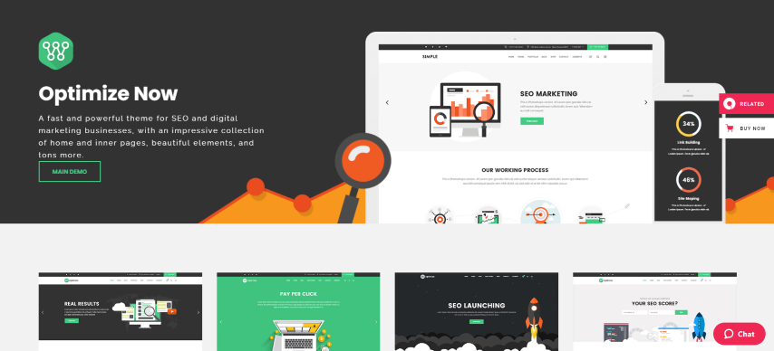 Optimize v2.1 - SEO & Social Media Theme