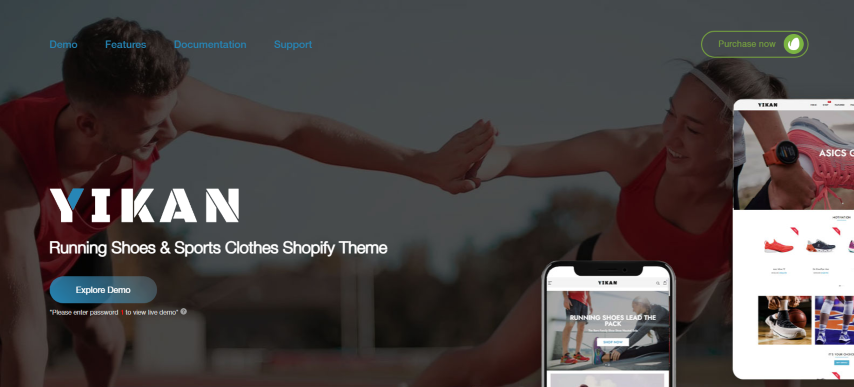 Yikan v1.0.0 - Running Shoes & Sports Clothes Shopify Theme