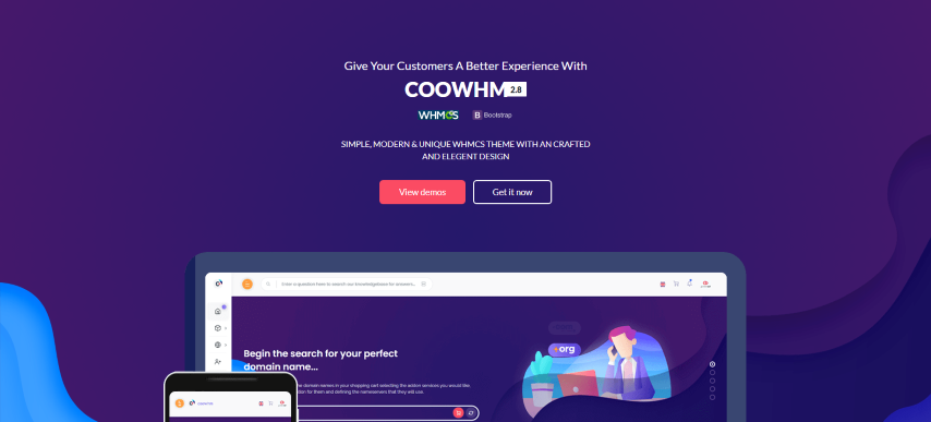 COOWHM v2.9 - Multipurpose WHMCS Theme