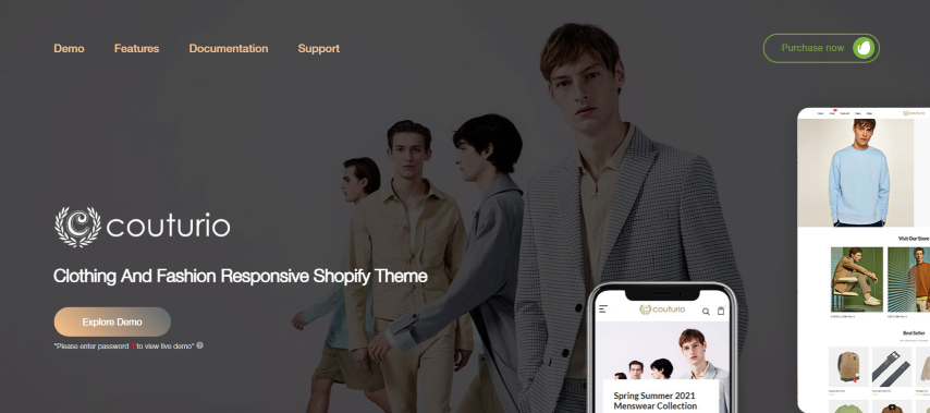 Couturio v1.0 - Clothing & Fashion Responsive Shopify Theme