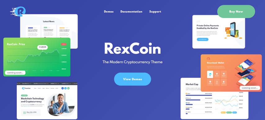 RexCoin v1.2.3 - A Multi-Purpose Cryptocurrency & Coin ICO