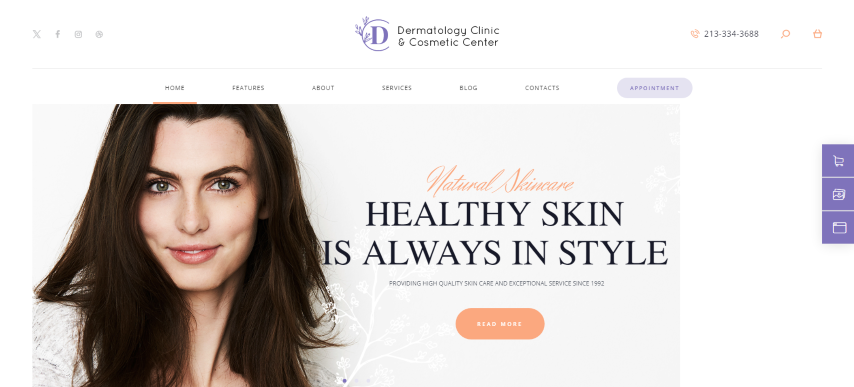 D&C v1.2.5 - Dermatology Clinic & Cosmetology Theme