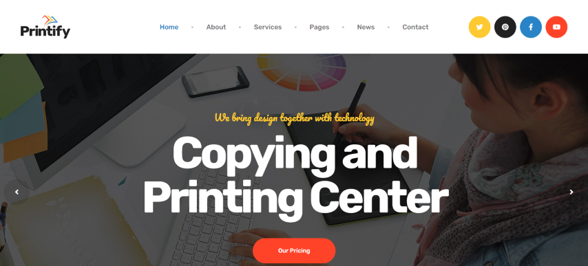 Printify v1.0 - React Next Printing Company Template