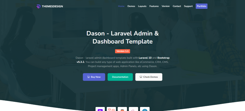 Dason v1.0.0 - Laravel Admin & Dashboard Template