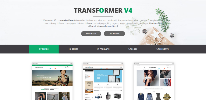 Transformer v4.6.0 - Premium Responsive PrestaShop Theme