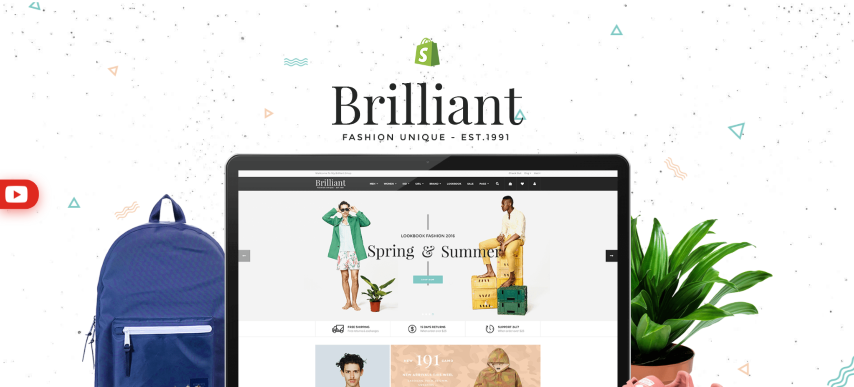 Brilliant v1.1.0 - Multi Store Responsive Shopify Theme