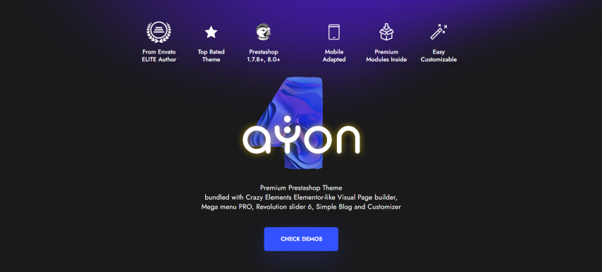 AYON v3.2.1 - Multipurpose Responsive Prestashop Theme