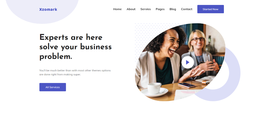 Xzomark – Corporate Business HTML Template