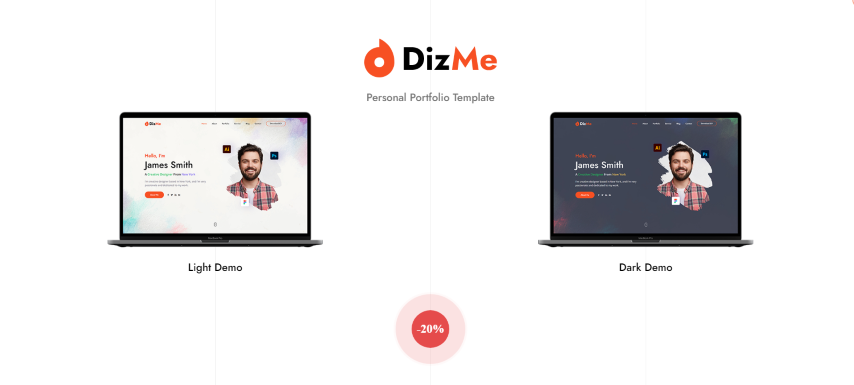 Dizme - Personal Portfolio React Nextjs Template