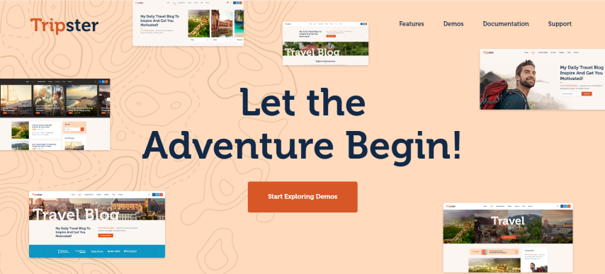 Tripster v1.0.5 - Travel & Lifestyle WordPress Blog