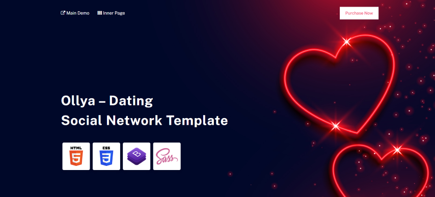 Ollya v1.0 - Dating and Community Site Template