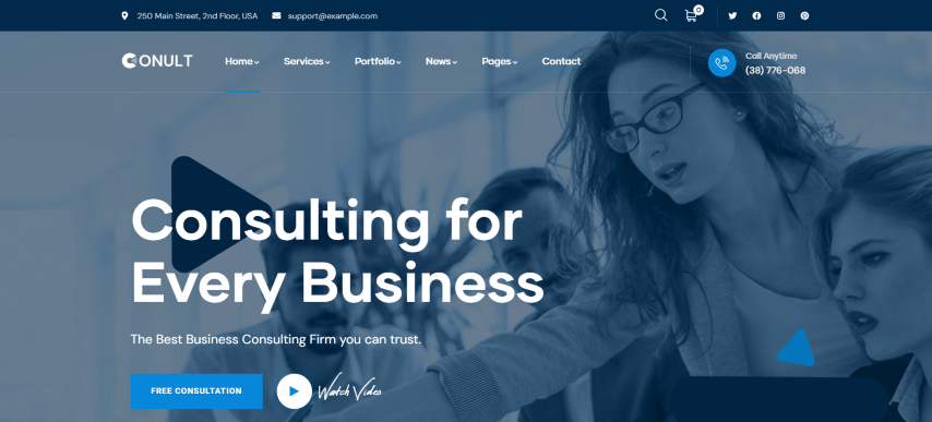 Conult v1.1.3 - Consulting Business WordPress Themes