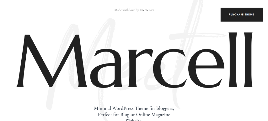 Marcell v1.2.8 - Multi-Concept Personal Blog & Magazine