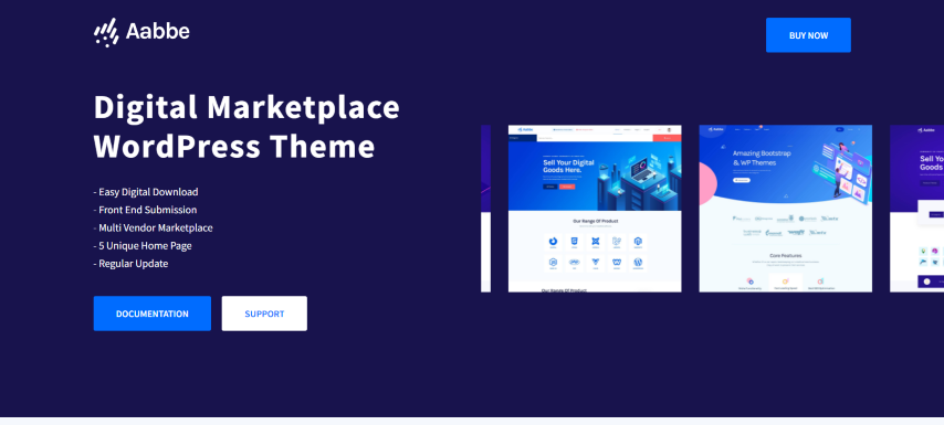 Aabbe v4.1.0 – Digital Marketplace WordPress Theme