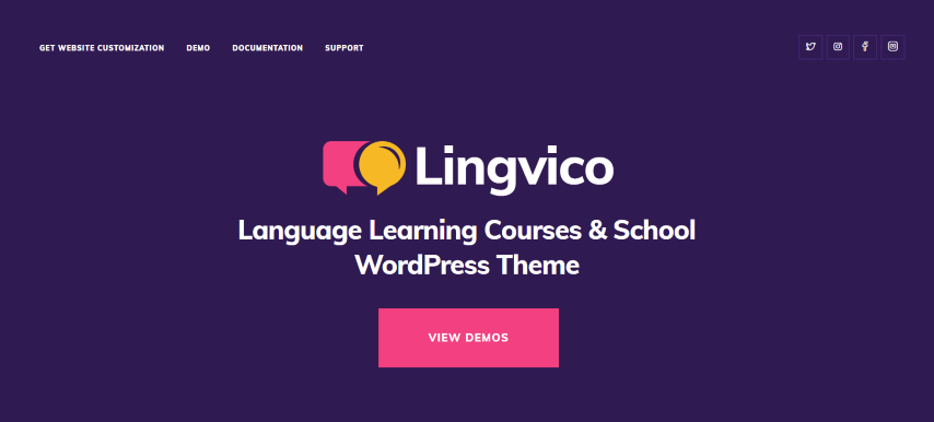 Lingvico v1.0.8 - Language Center & Training Courses WordPress Theme