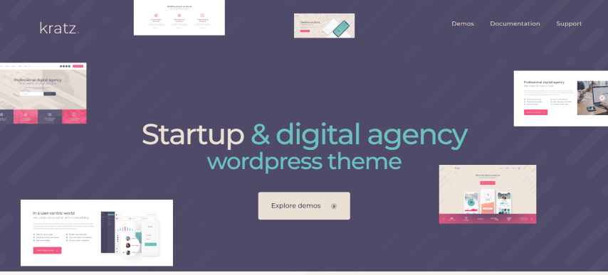 Kratz v1.0.7 - Digital Agency Marketing and SEO WordPress Theme