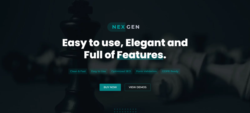 Nexgen v1.0.6 - Consulting & Logistics HTML Template