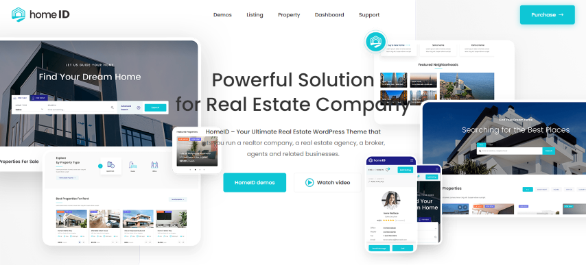 HomeID v1.6.1 - Real Estate WordPress Theme