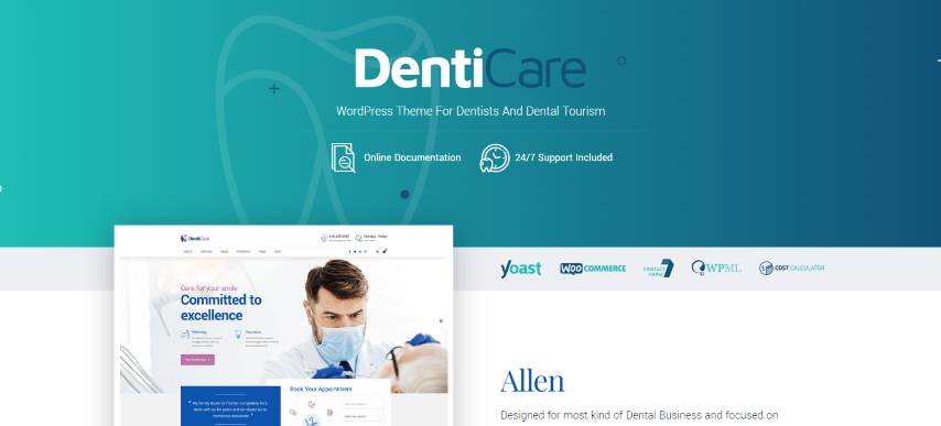 DentiCare v1.2.0 - Medical, Dentist & Dental Clinic