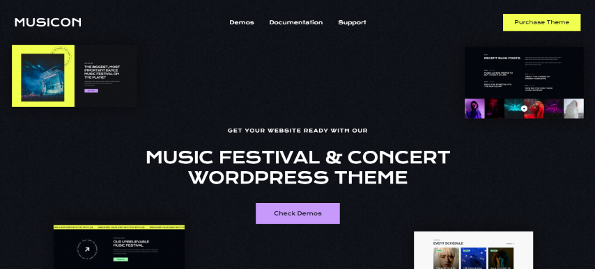 Muzicon v1.2.0 - Music Festival & Concert WordPress Theme