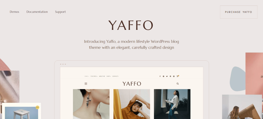 Yaffo v1.3.0 - A Lifestyle Personal Blog WordPress Theme