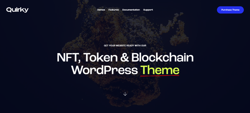 Quirky v1.8 - NFT, Token & Blockchain WCFM Marketplace WordPress Theme