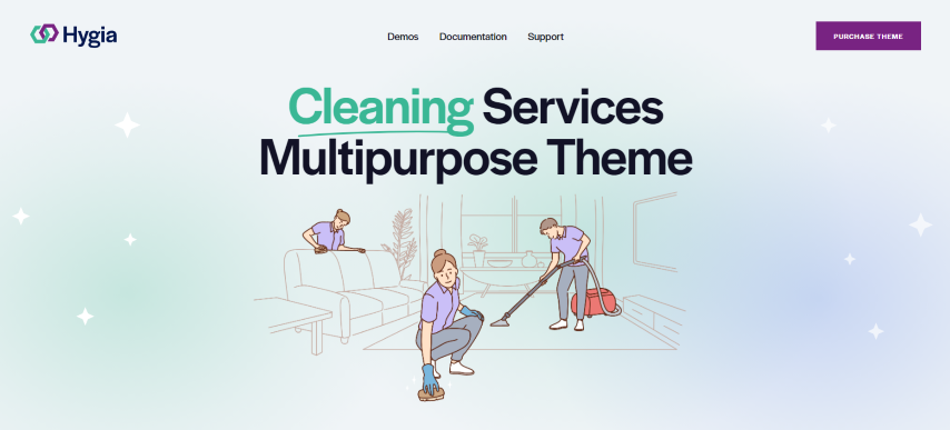 Hygia v1.0 - Cleaning Services Multipurpose WordPress Theme