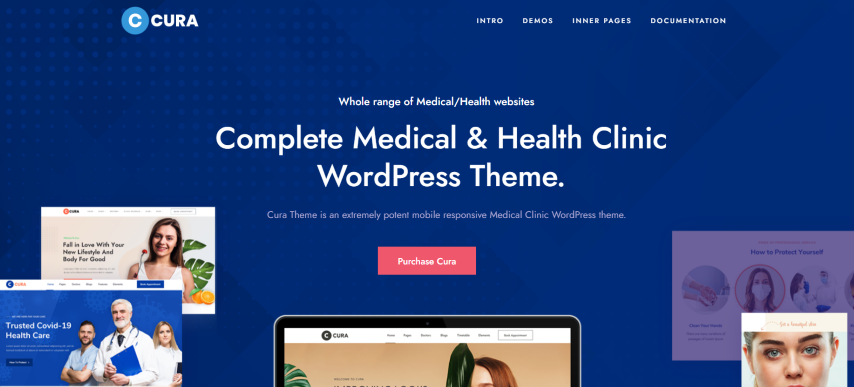 Cura v1.0.2 - Medical Clinic Theme