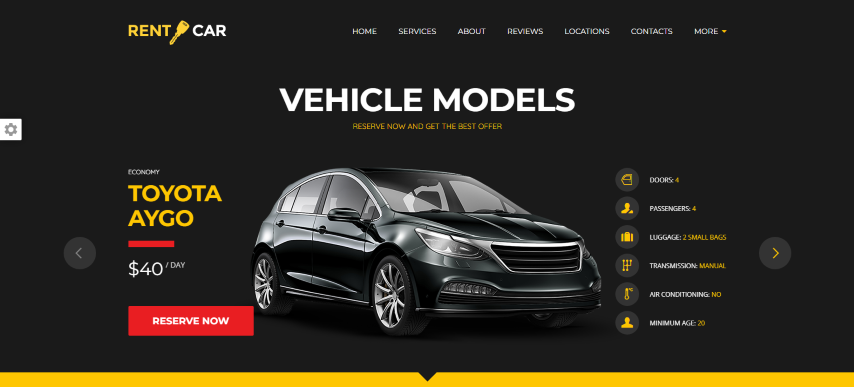 Wheelsberry v1.2.8 – Car Rental WordPress Theme / Landing Page