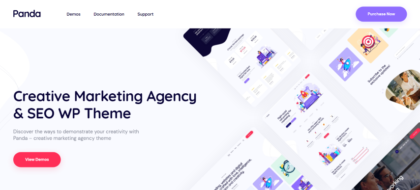 Panda v1.7.0 - Creative Marketing Agency & SEO WordPress Theme
