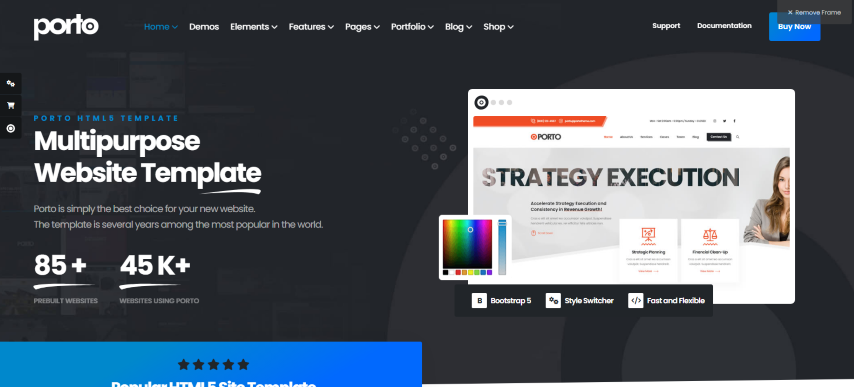 Porto v9.9.1 - Responsive HTML5 Template