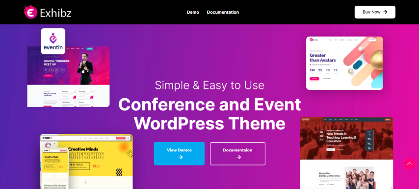 Exhibz v2.5.3 - Event Conference WordPress Theme
