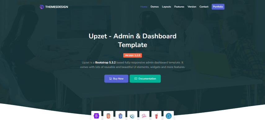 Upzet v1.0 - Admin & Dashboard Template
