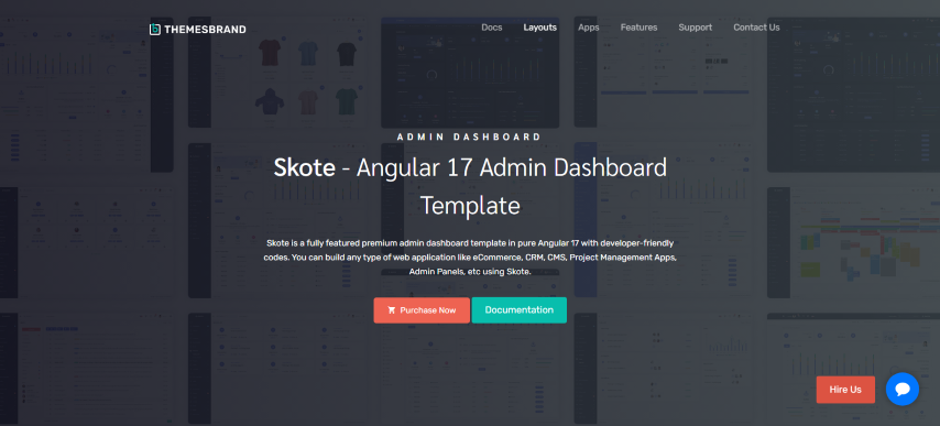 Skote v3.3.0 - Angular 13 Admin & Dashboard Template + Sketch
