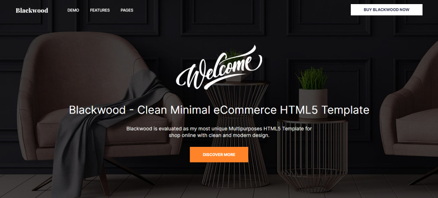 Blackwood v1.0 - Clean Minimal eCommerce HTML5 Template