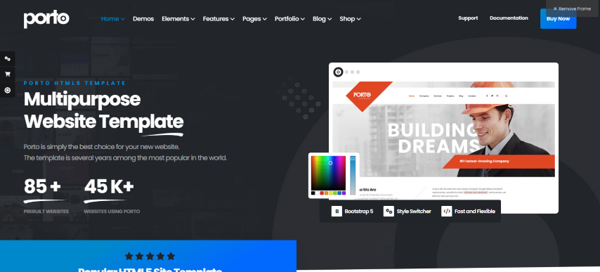 Porto v9.5.0 - Responsive HTML5 Template