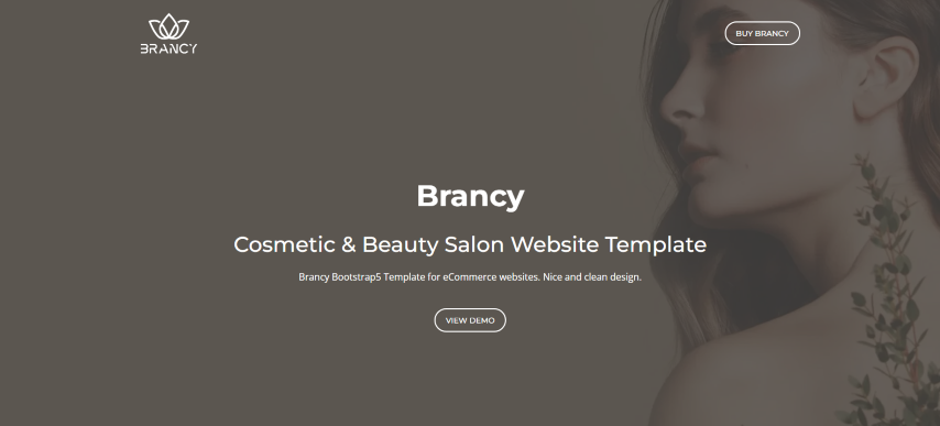 Brancy v1.0 - Cosmetic & Beauty Salon Website Template